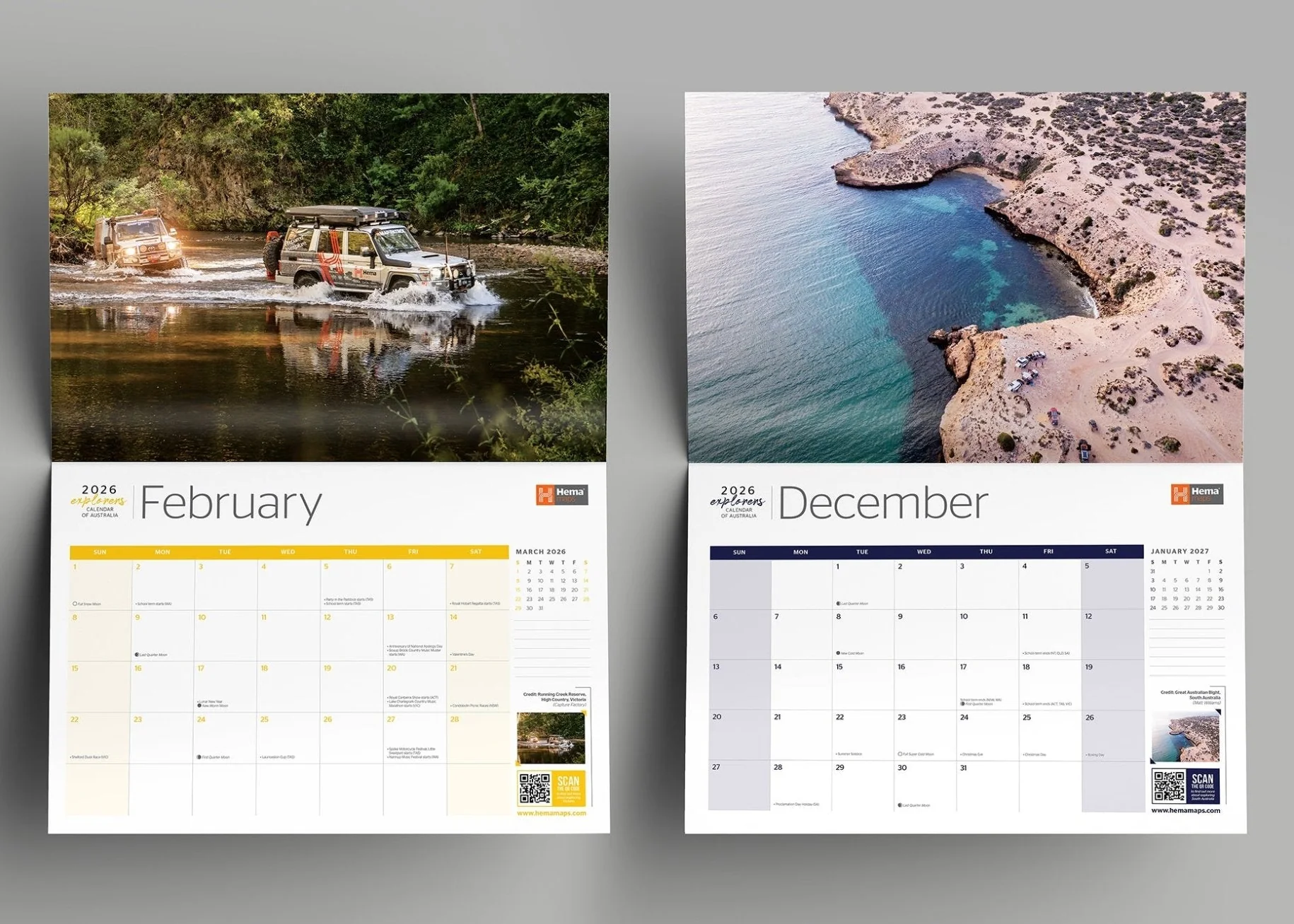 2026 Hema Maps Explorer Calendar - Image 5