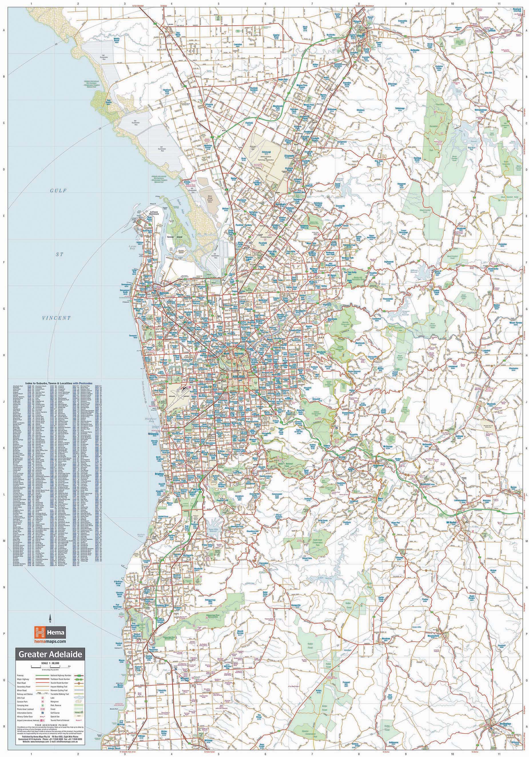 Adelaide and Region Map - Image 14