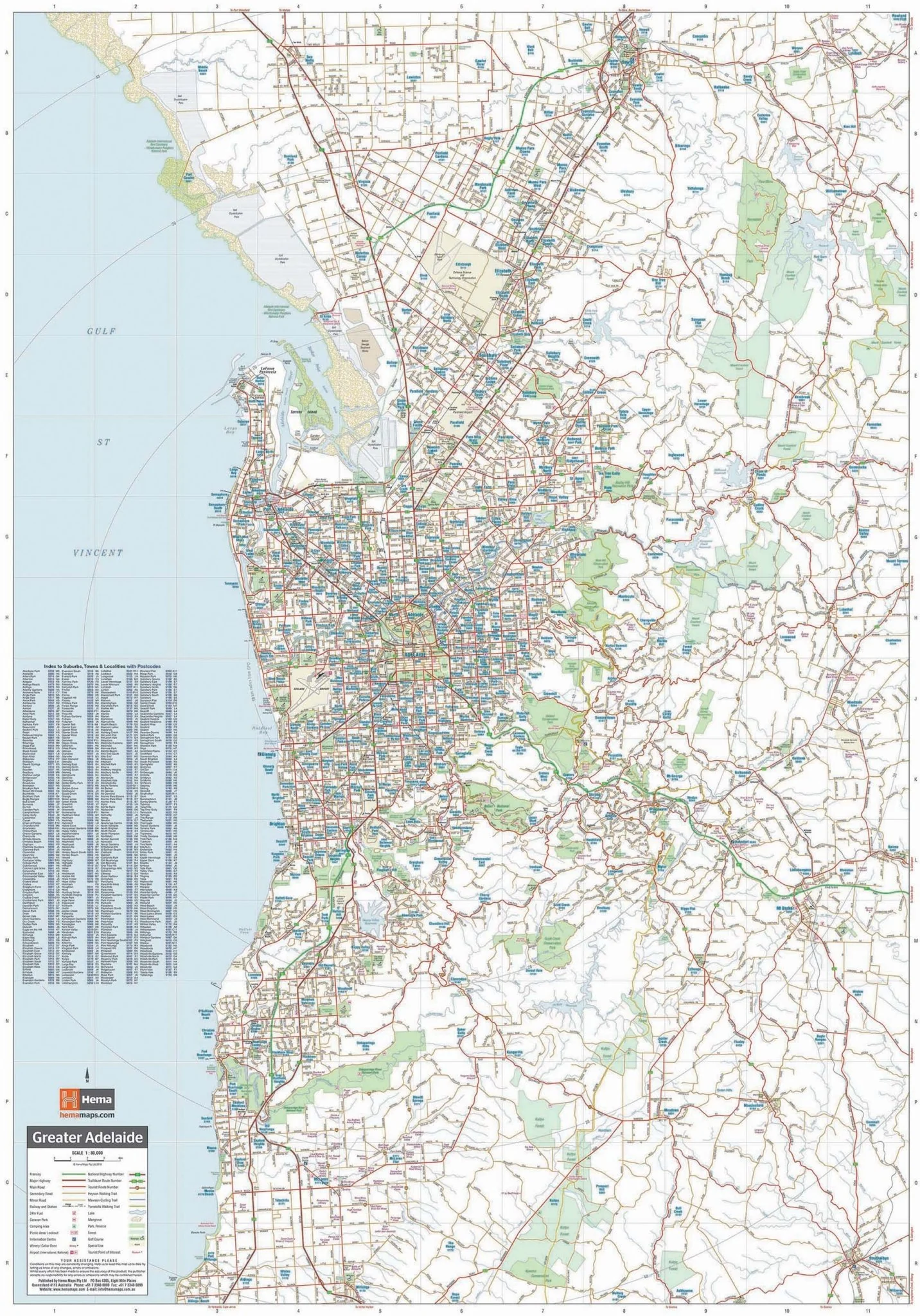 Adelaide and Region Map - Image 9