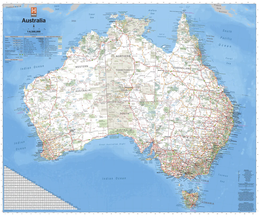 Australia Handy Map - Image 3