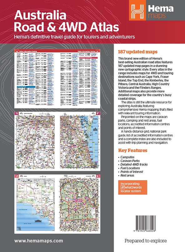 Australia Road & 4WD Easy Read Atlas - 292 x 397mm - Image 7