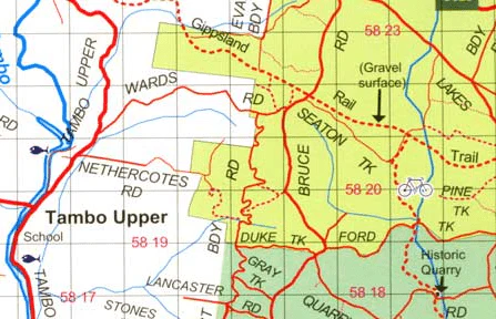 Bairnsdale - Dargo - Omeo Map - Image 2