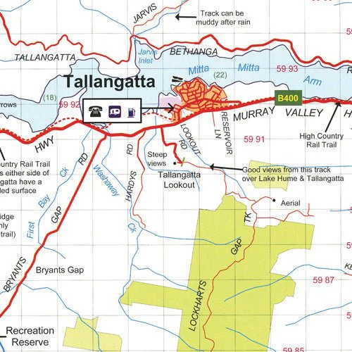 Beechworth - Albury - Wangaratta Adventure Map - Image 2