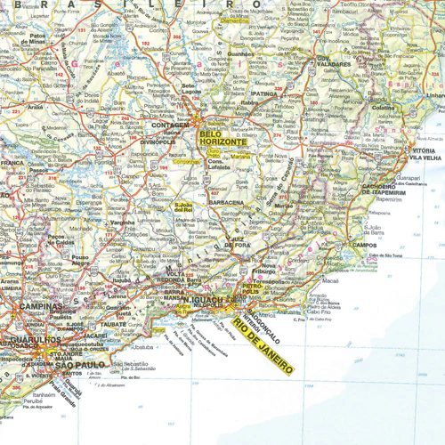 Brazil Deluxe Map - Image 4