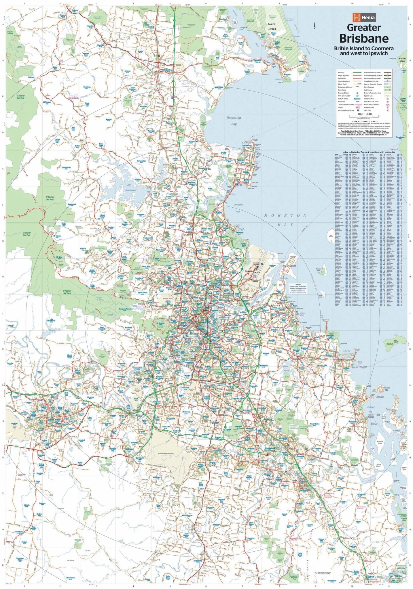 Brisbane & Region Map - Image 5