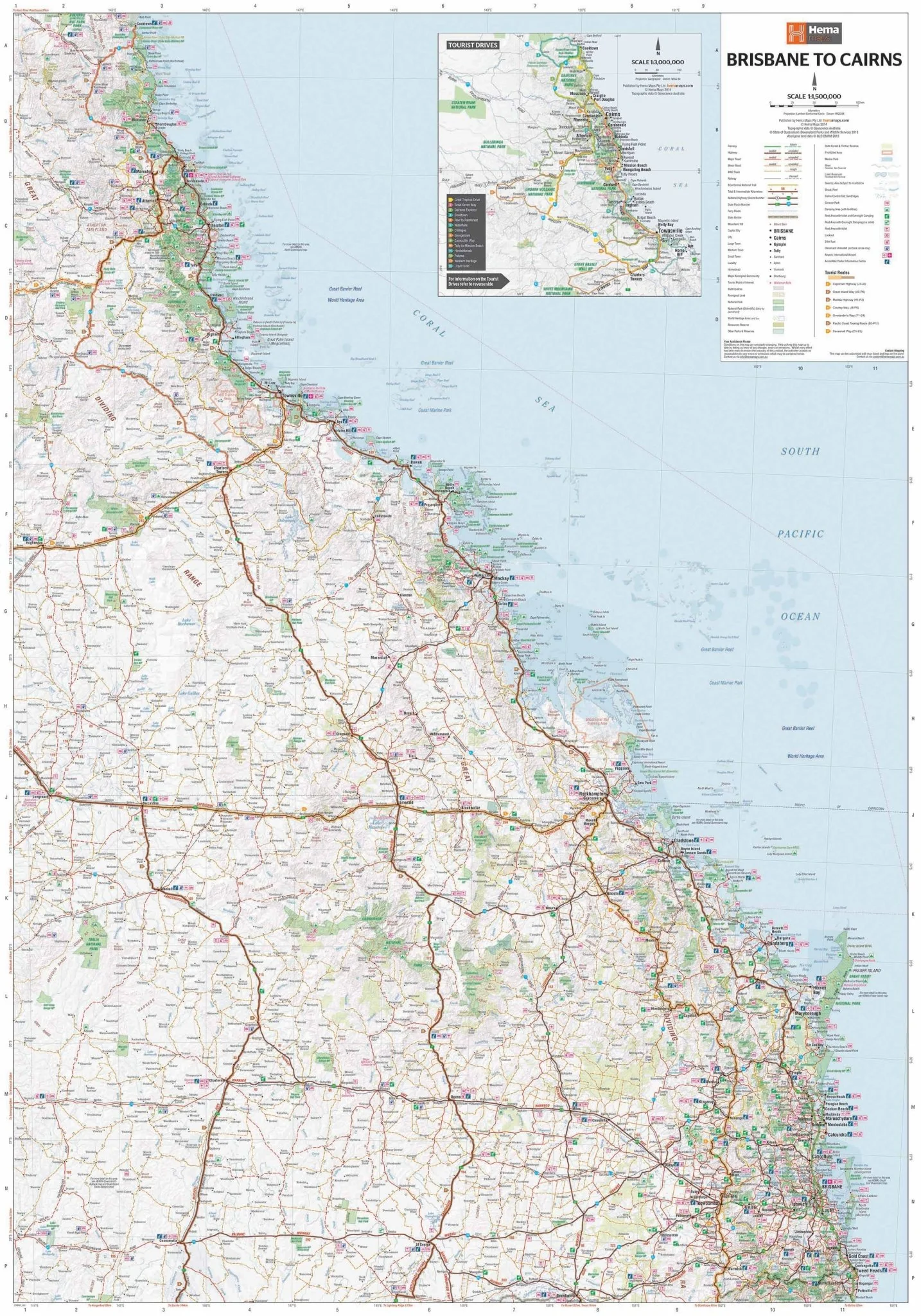 Brisbane to Cairns Map - Image 5