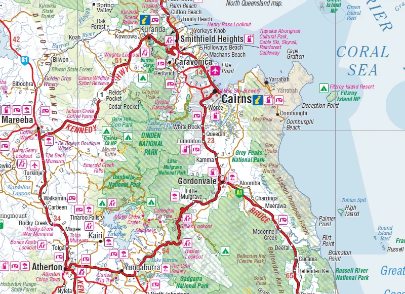 Cairns & Region Map - Image 18