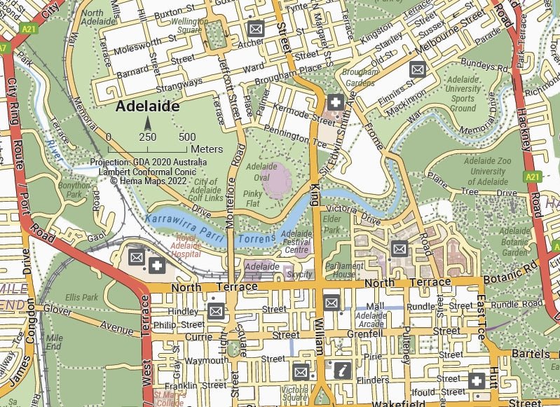 Camps Australia - 13th Edition A4 Size plus free Australia Handy Map - Image 11