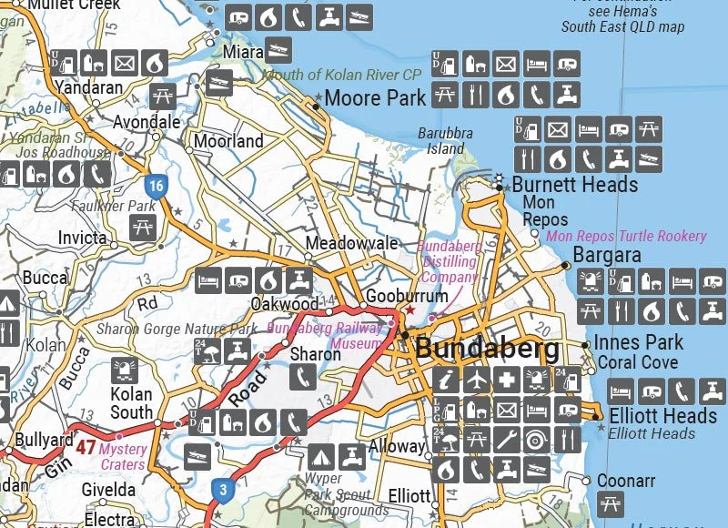 Central Coast Queensland Map - Image 5