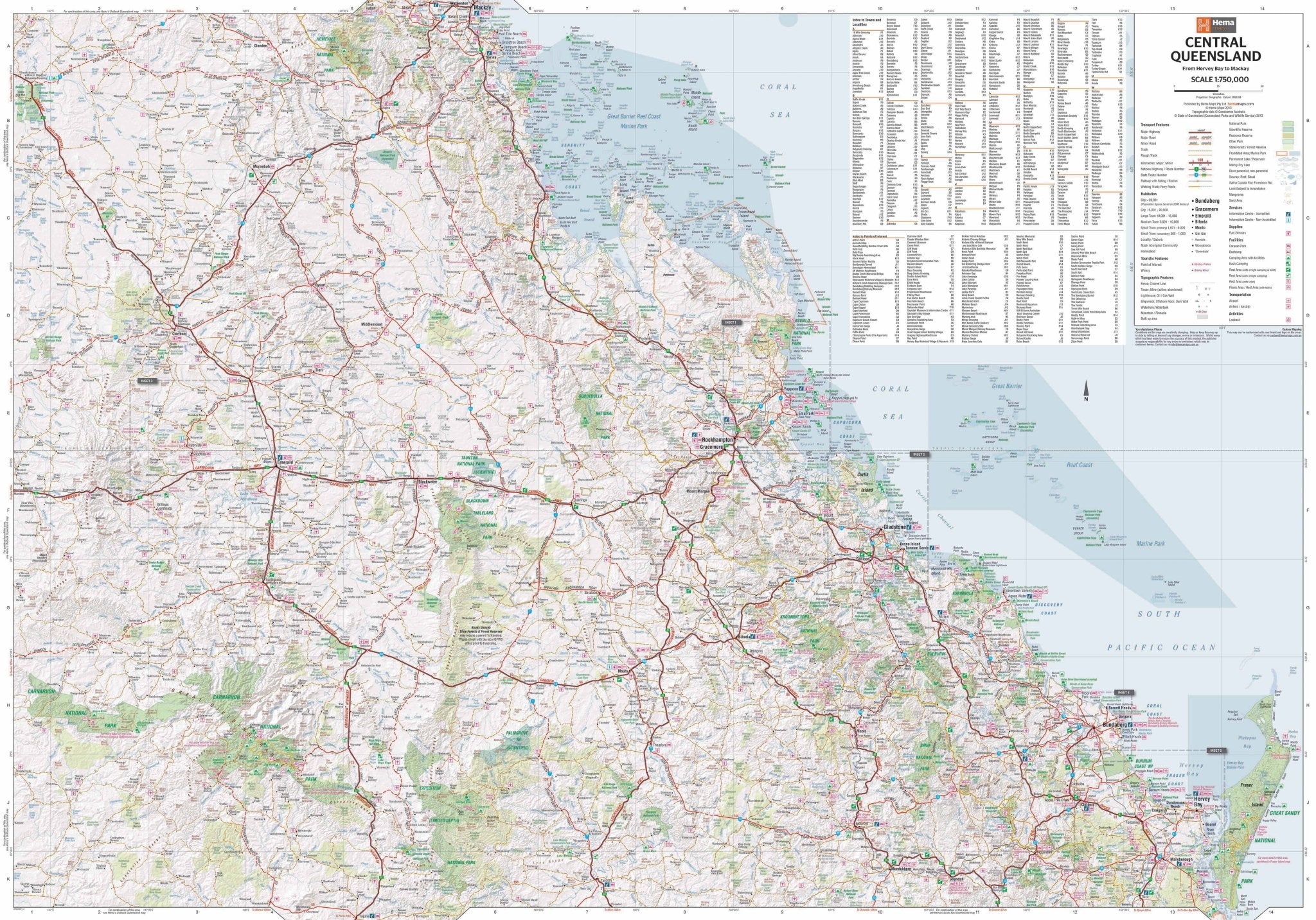 Central Queensland Map - Image 6