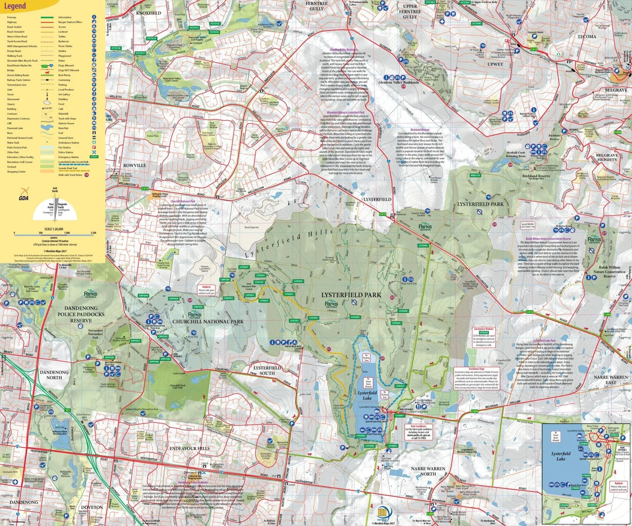 Dandenong Ranges & Lysterfield Hills Map Guide - Image 4