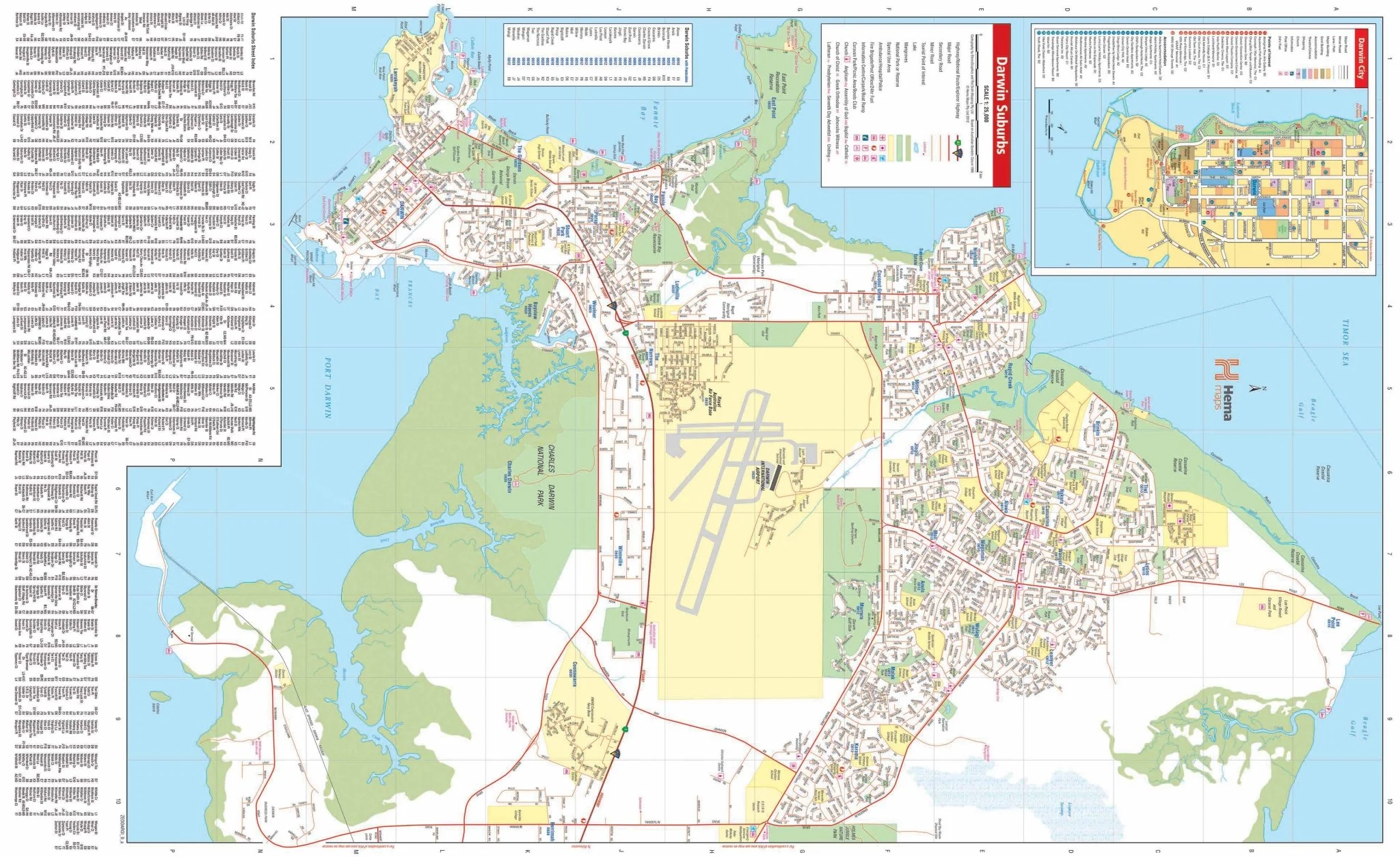 Darwin & Region Map - Image 13