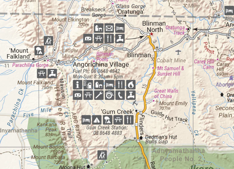 Flinders Ranges Map - Image 7