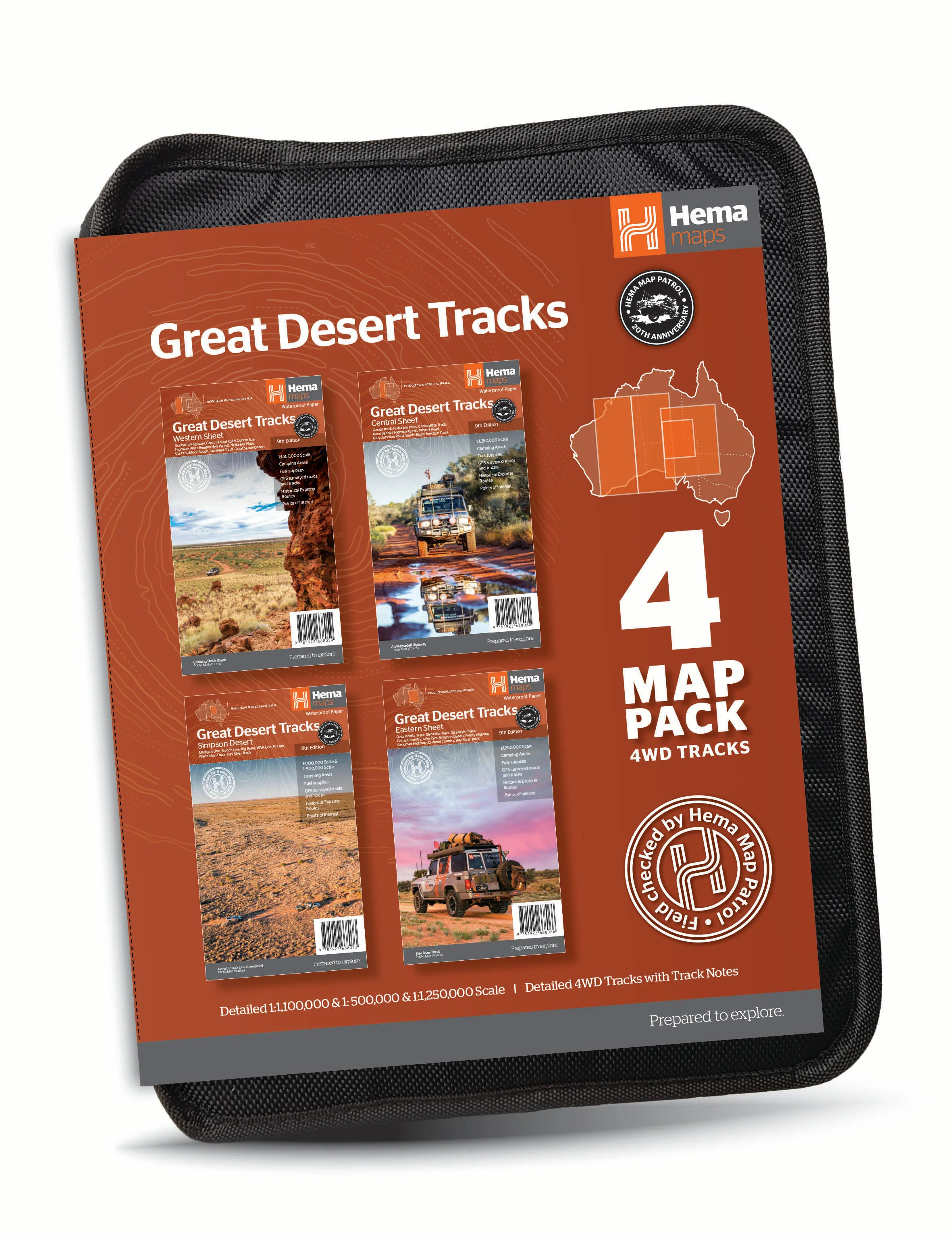 Hema Great Desert Tracks Map Pack - Image 3