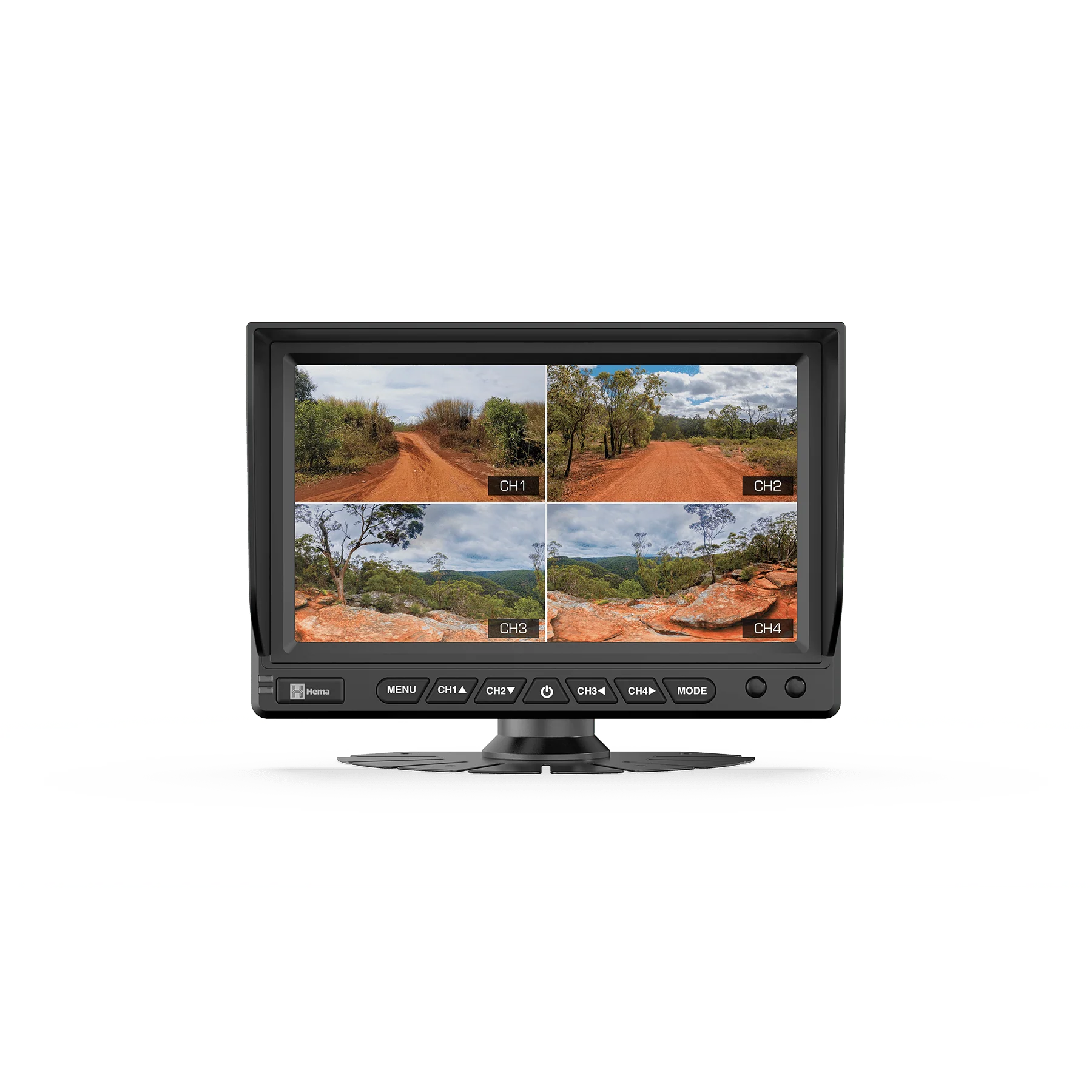 Hema HM-MNT AHD Quad Display Touchscreen Reversing Monitor - Image 2