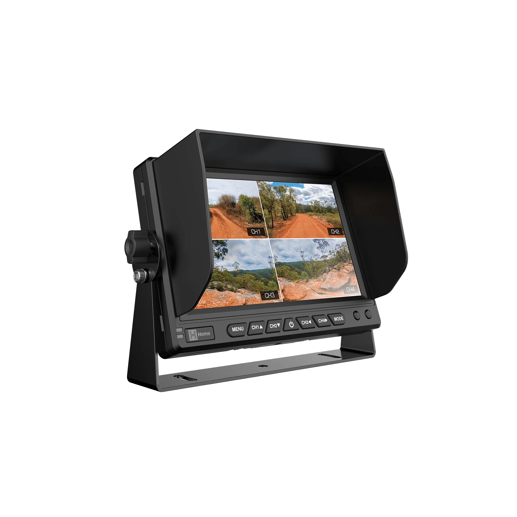 Hema HM-MNT AHD Quad Display Touchscreen Reversing Monitor - Image 4