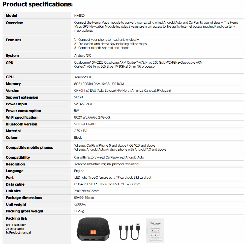 Hema Maps HX-BOX GPS Navigation Module - Image 11