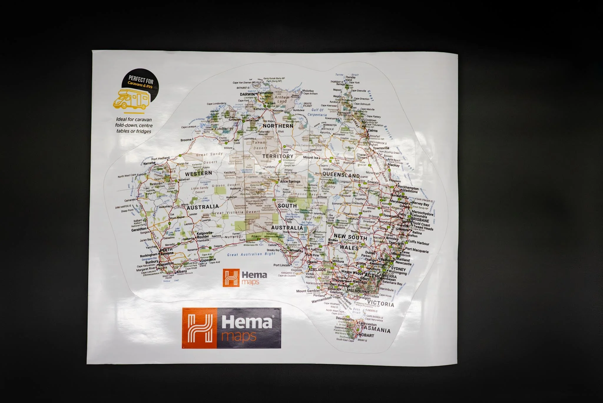 Hema Sticker Map (440mm x 375mm) - Image 3