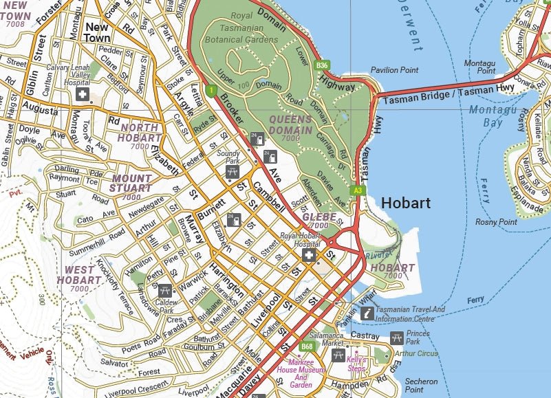 Hobart & Region Map - Image 10