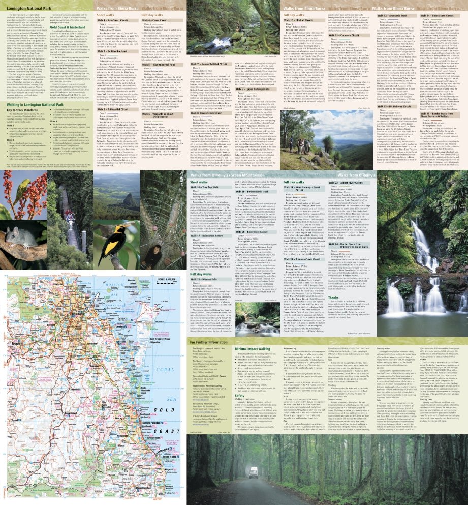 Lamington National Park Map - Image 7