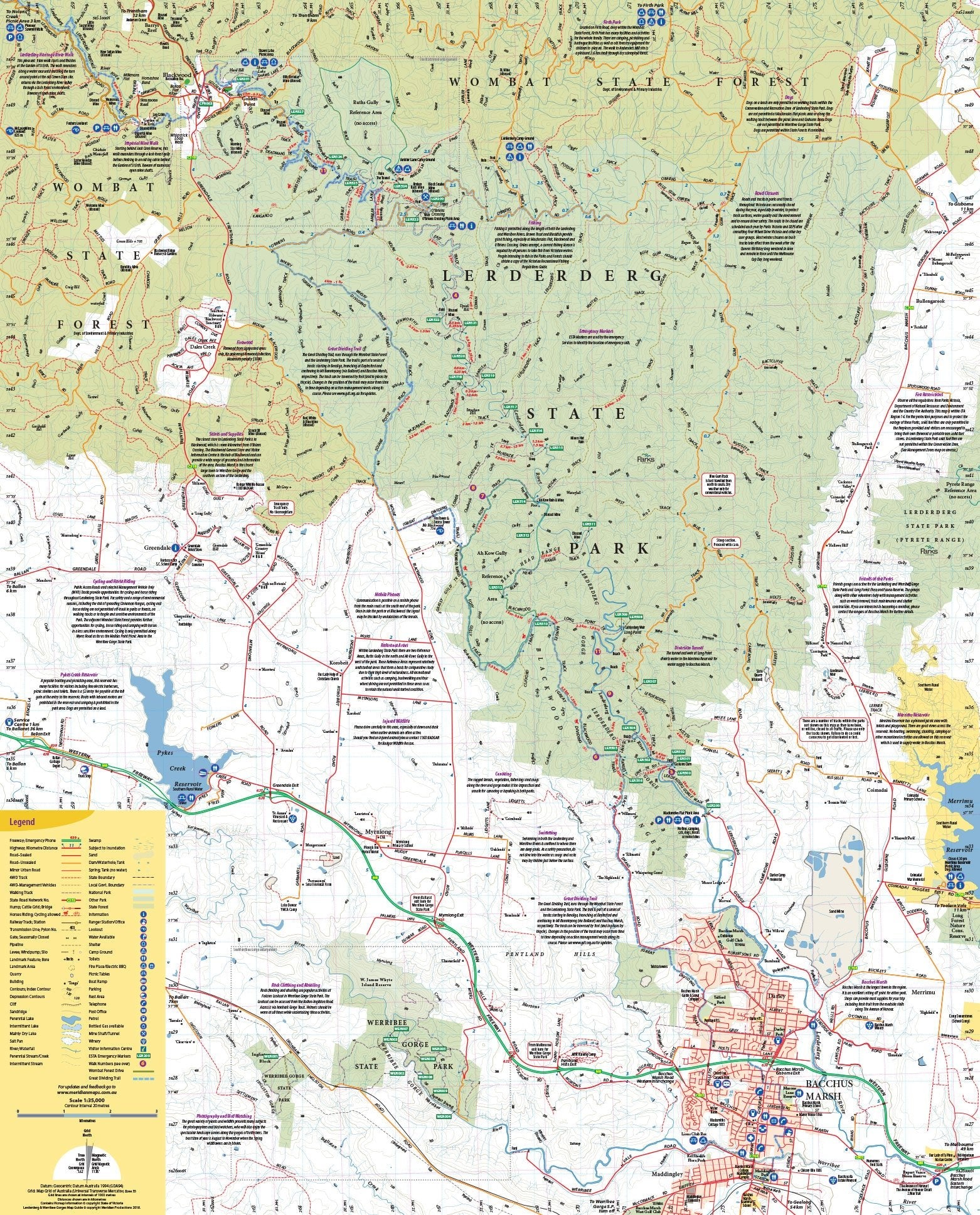 Lerderderg & Werribee Gorges Map Guide - Image 2