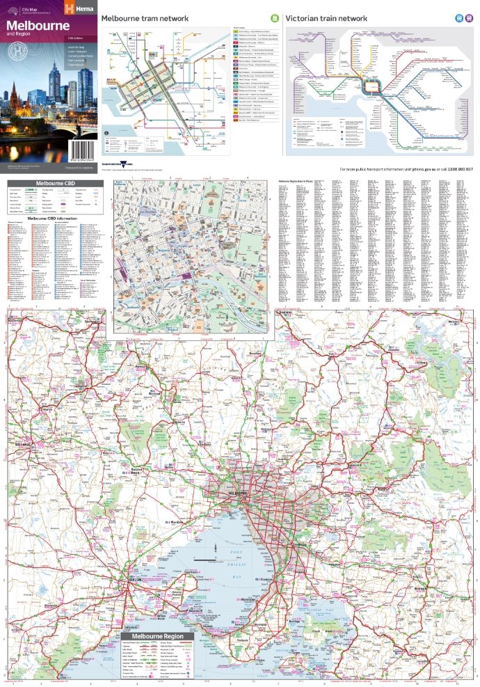 Melbourne & Region Map - Image 3