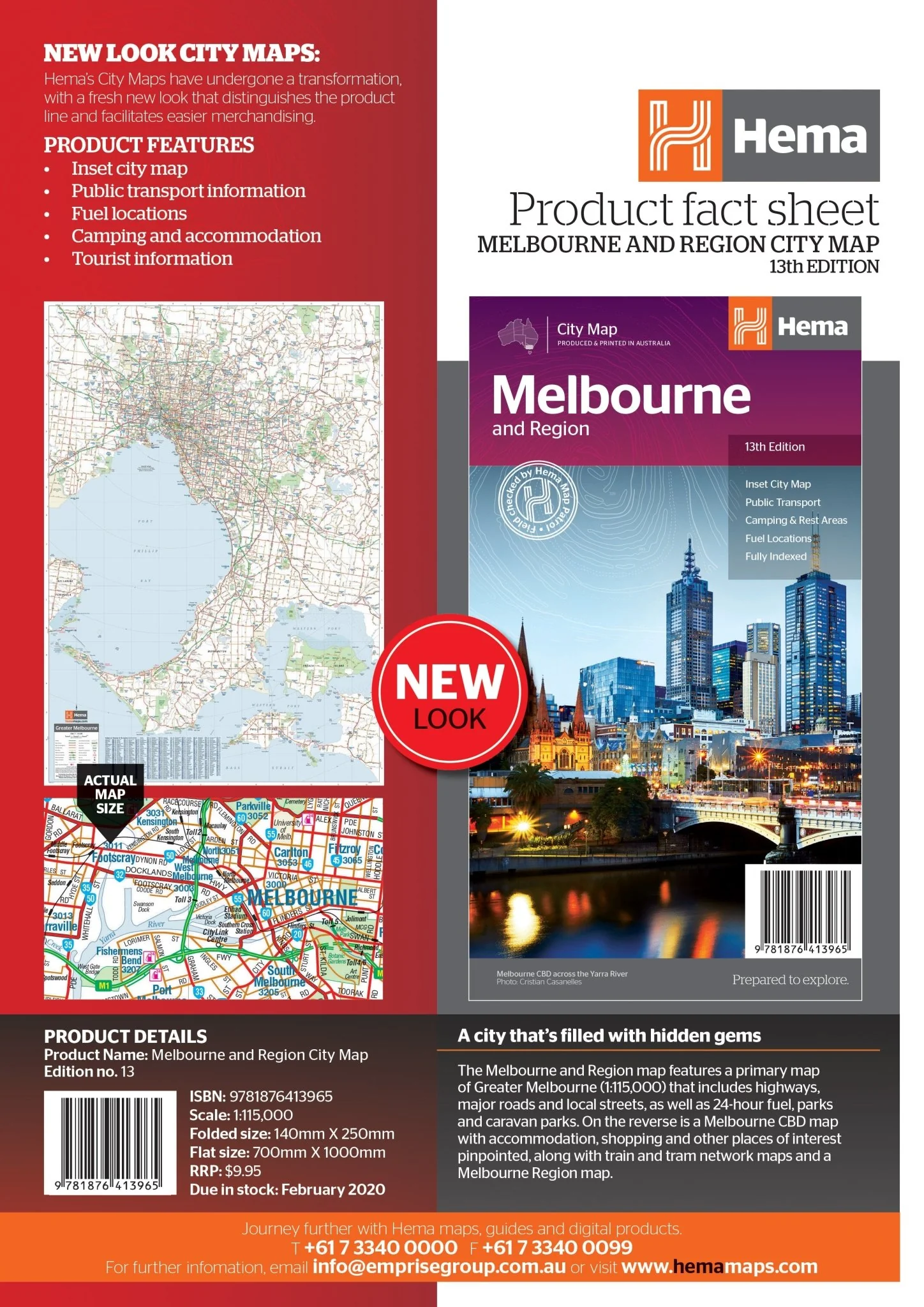 Melbourne & Region Map - Image 8
