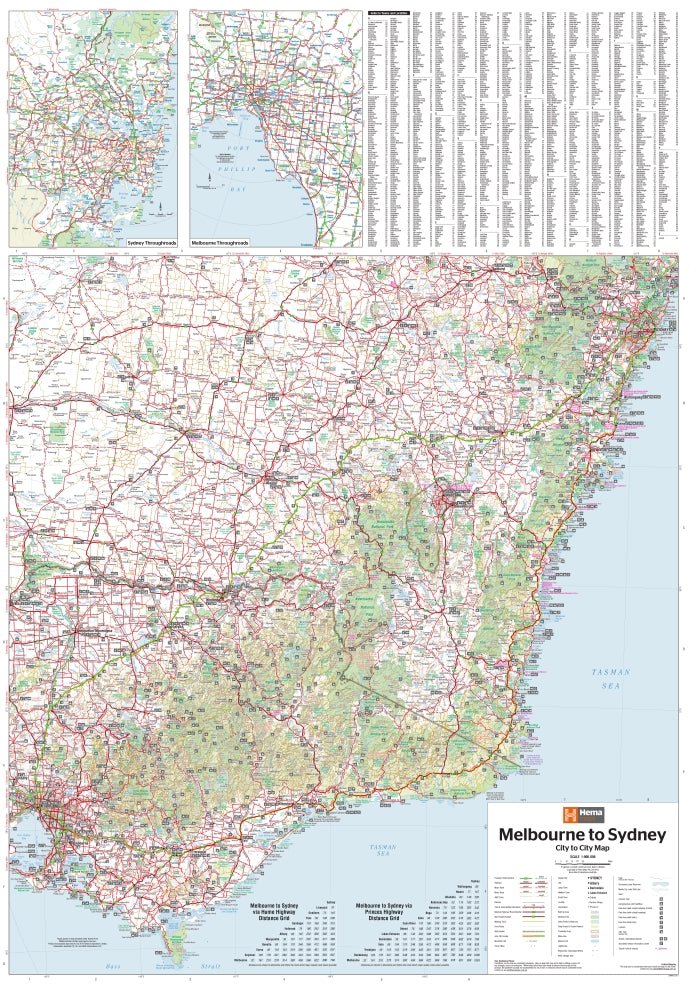Melbourne to Sydney Map - Image 4