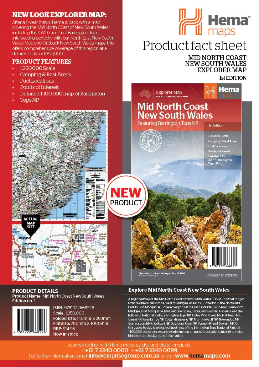 Mid North Coast New South Wales Map - Image 3