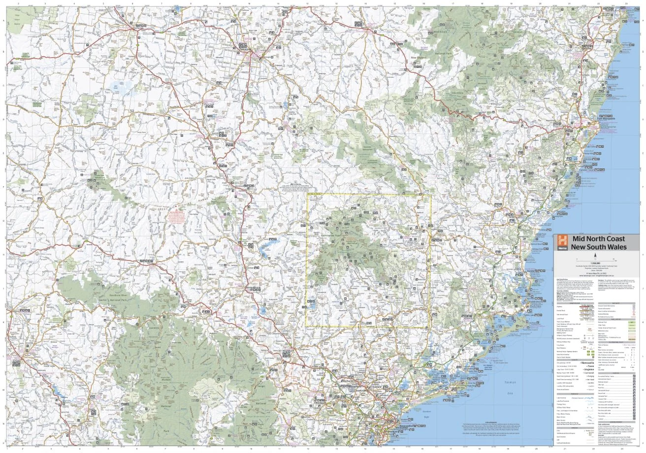 Mid North Coast New South Wales Map - Image 5