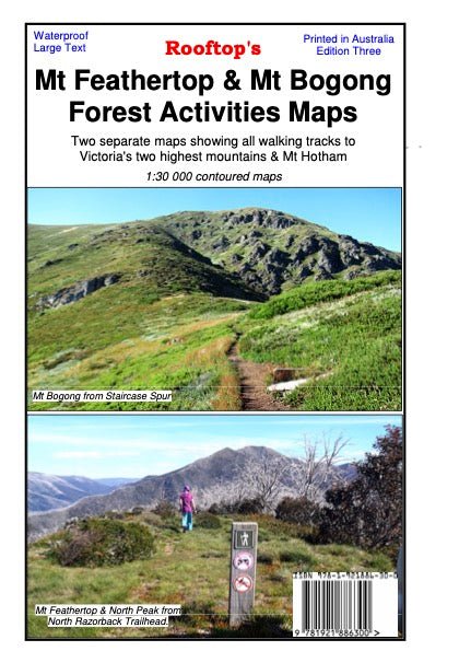 Mt Feathertop & Mt Bogong Forest Activities Maps - Image 2