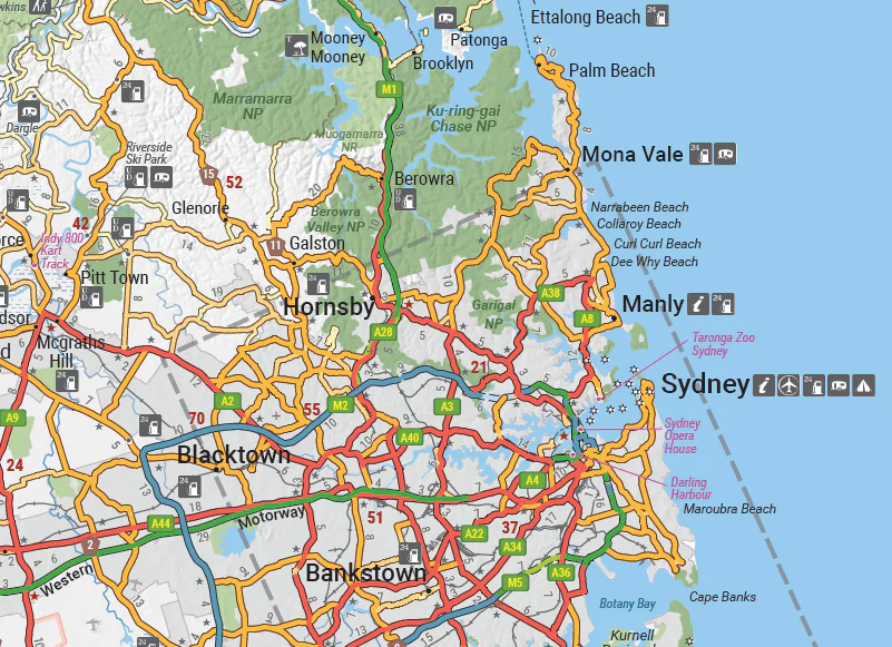 New South Wales State Map - Image 4