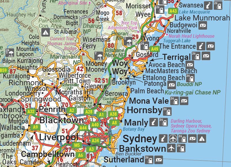 New South Wales State Map - Image 5