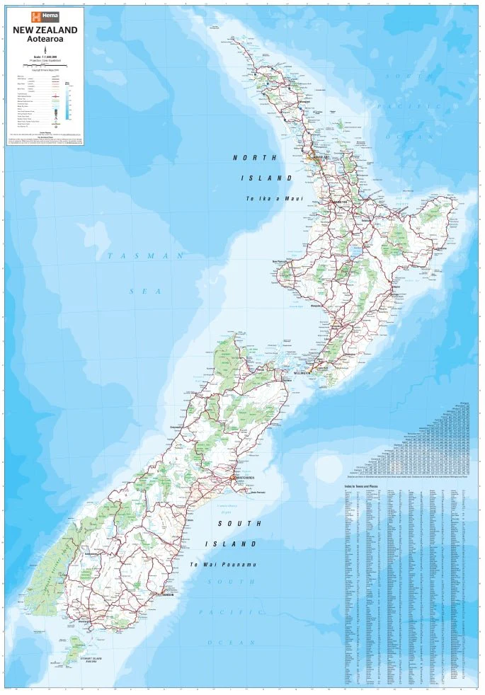 New Zealand Aotearoa Map - Image 6