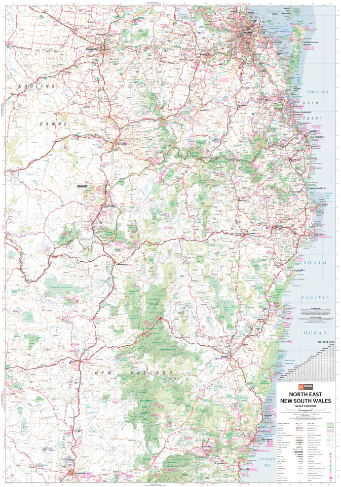 North East New South Wales Map - Image 4