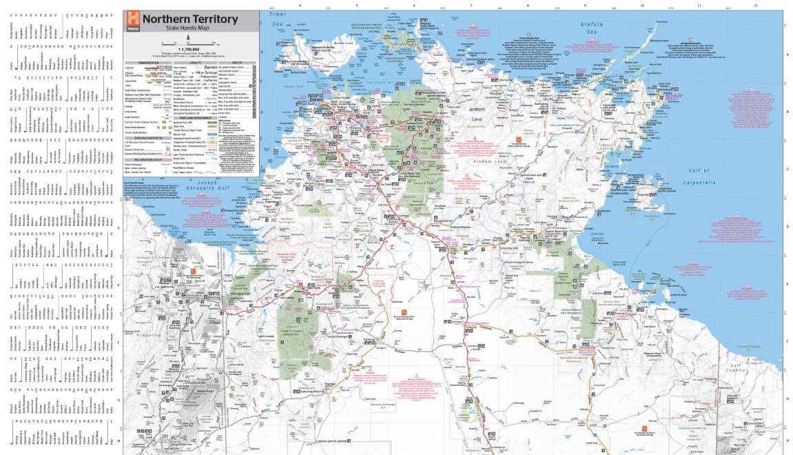 Northern Territory Handy Map - Image 3