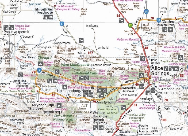 Northern Territory Handy Map - Image 5