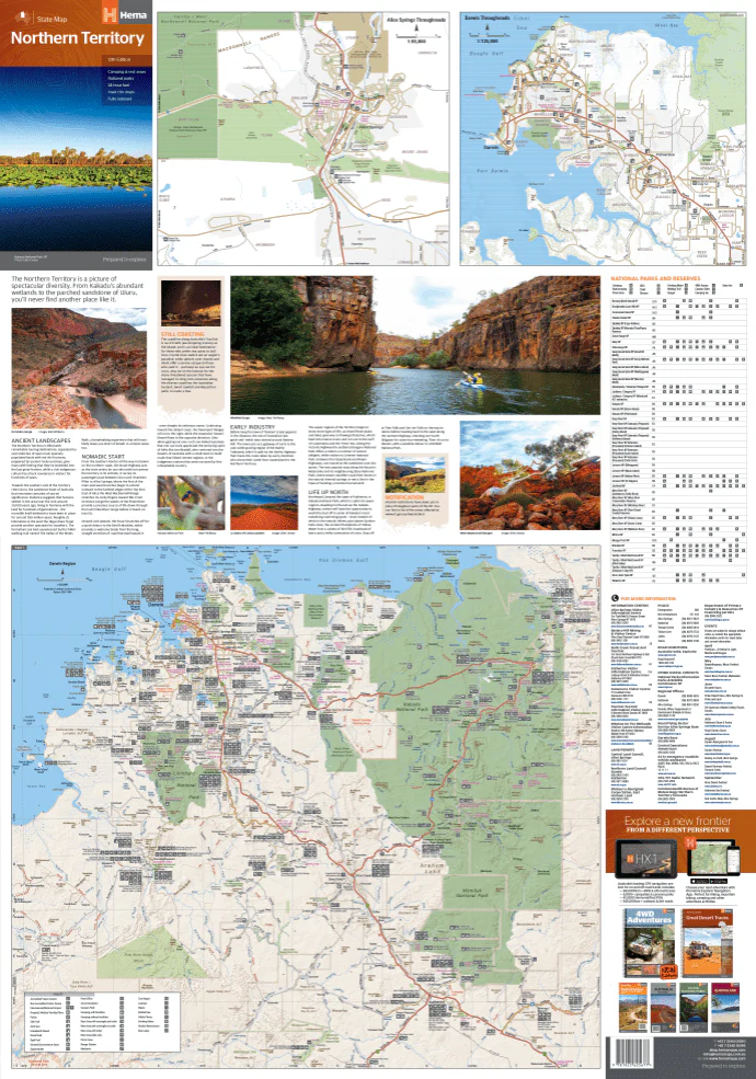 Northern Territory State Map - Image 6