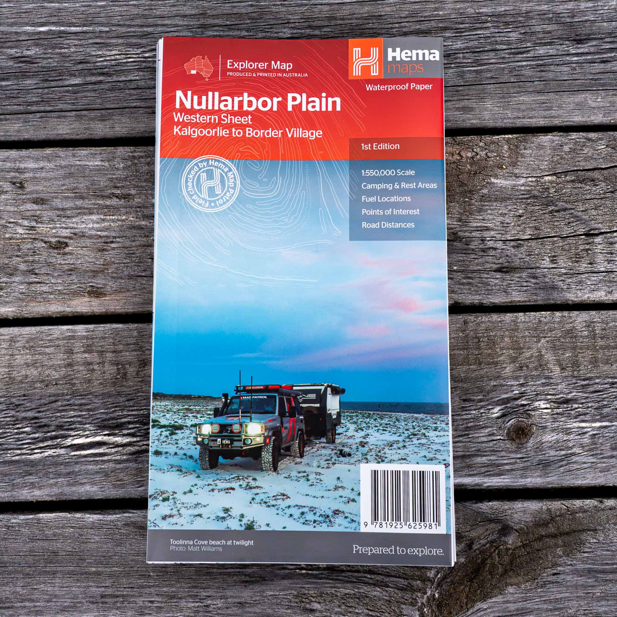 Nullarbor Plain - Western Map - Kalgoorlie to Border Village - Image 2