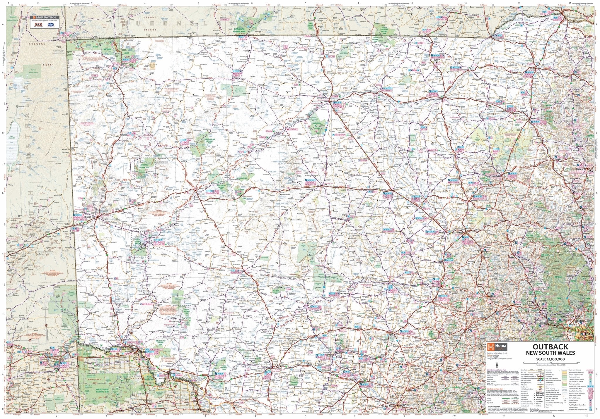Outback New South Wales Map - Image 5