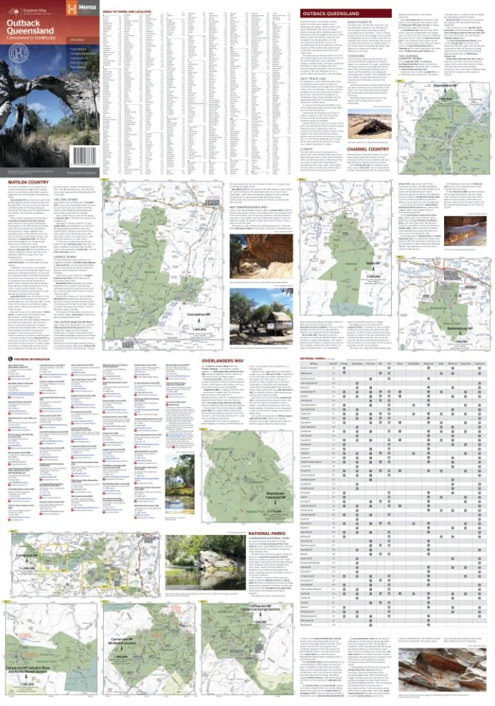 Outback Queensland Map - Image 3