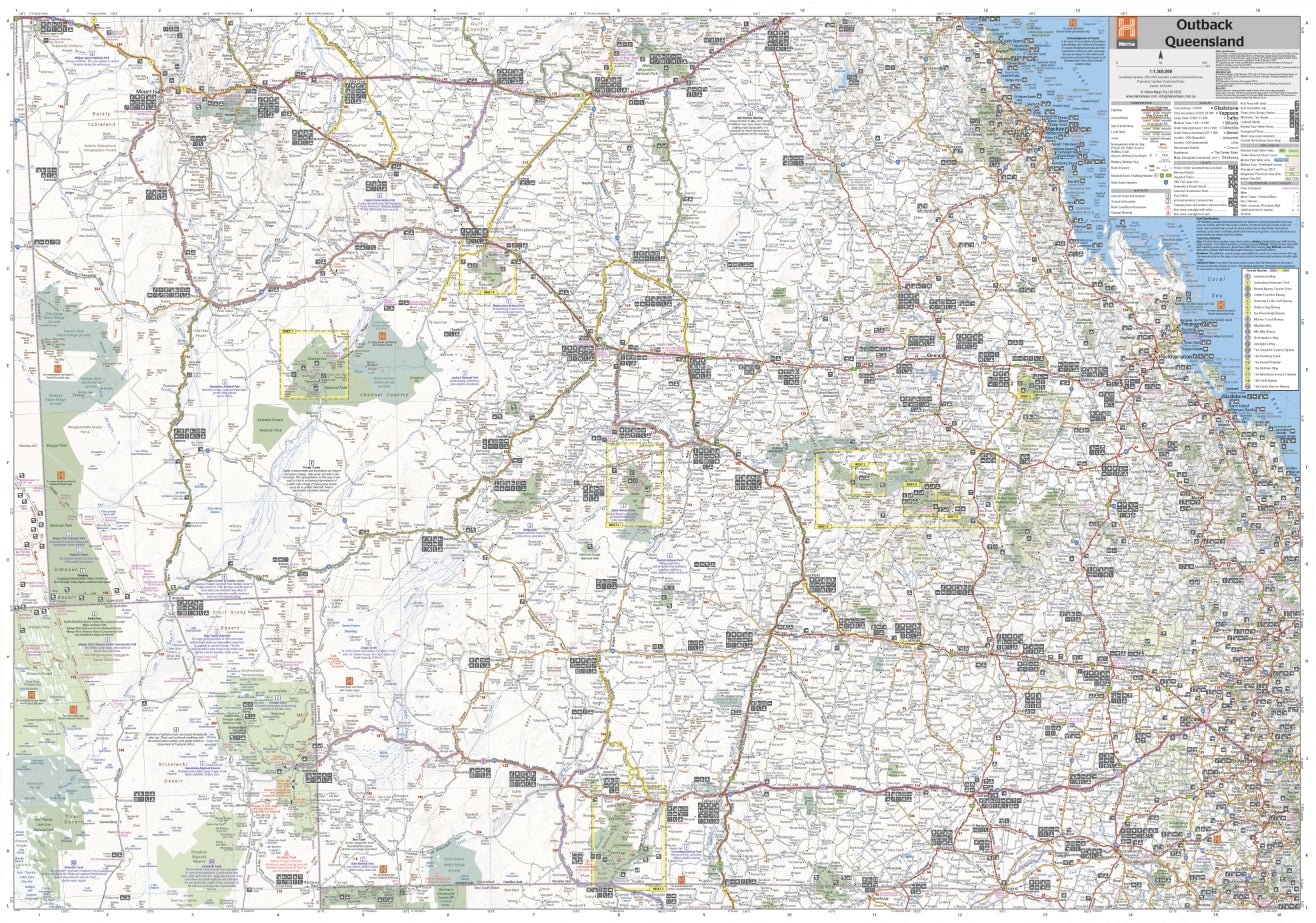 Outback Queensland Map - Image 5