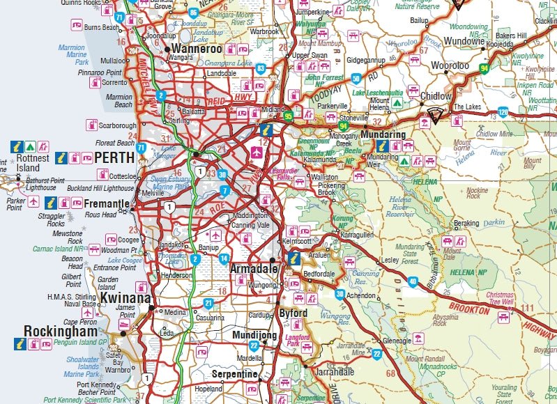 Perth & Region Map - Image 6