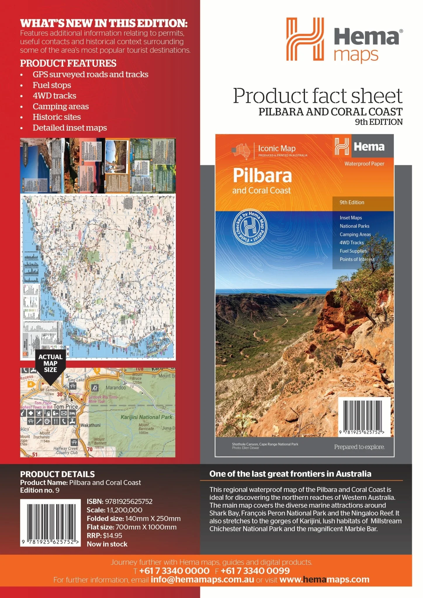 Pilbara & Coral Coast Map - Image 3