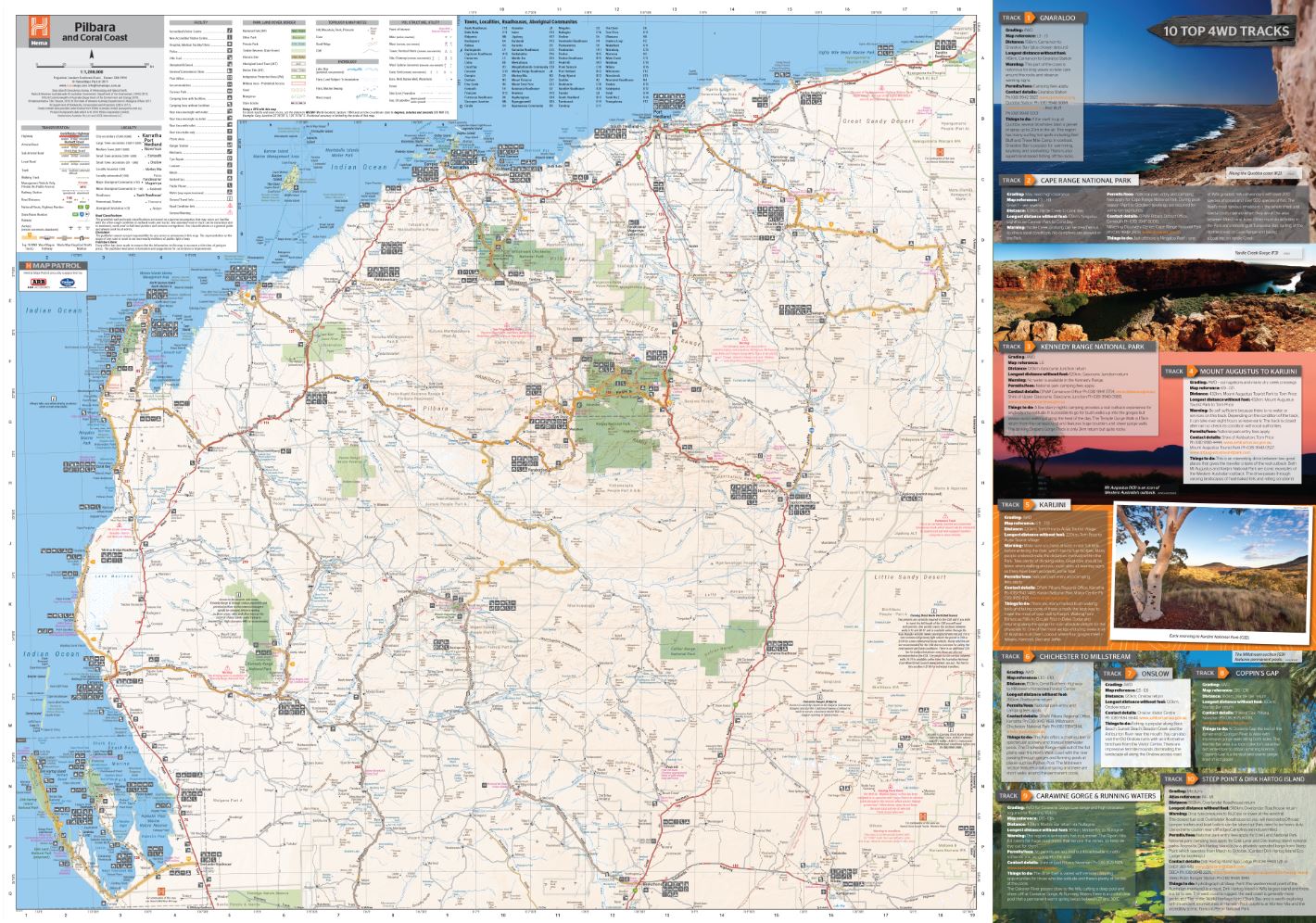 Pilbara & Coral Coast Map - Image 6