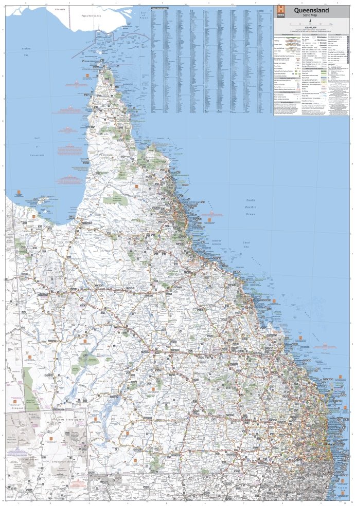 Queensland State Map - Image 3