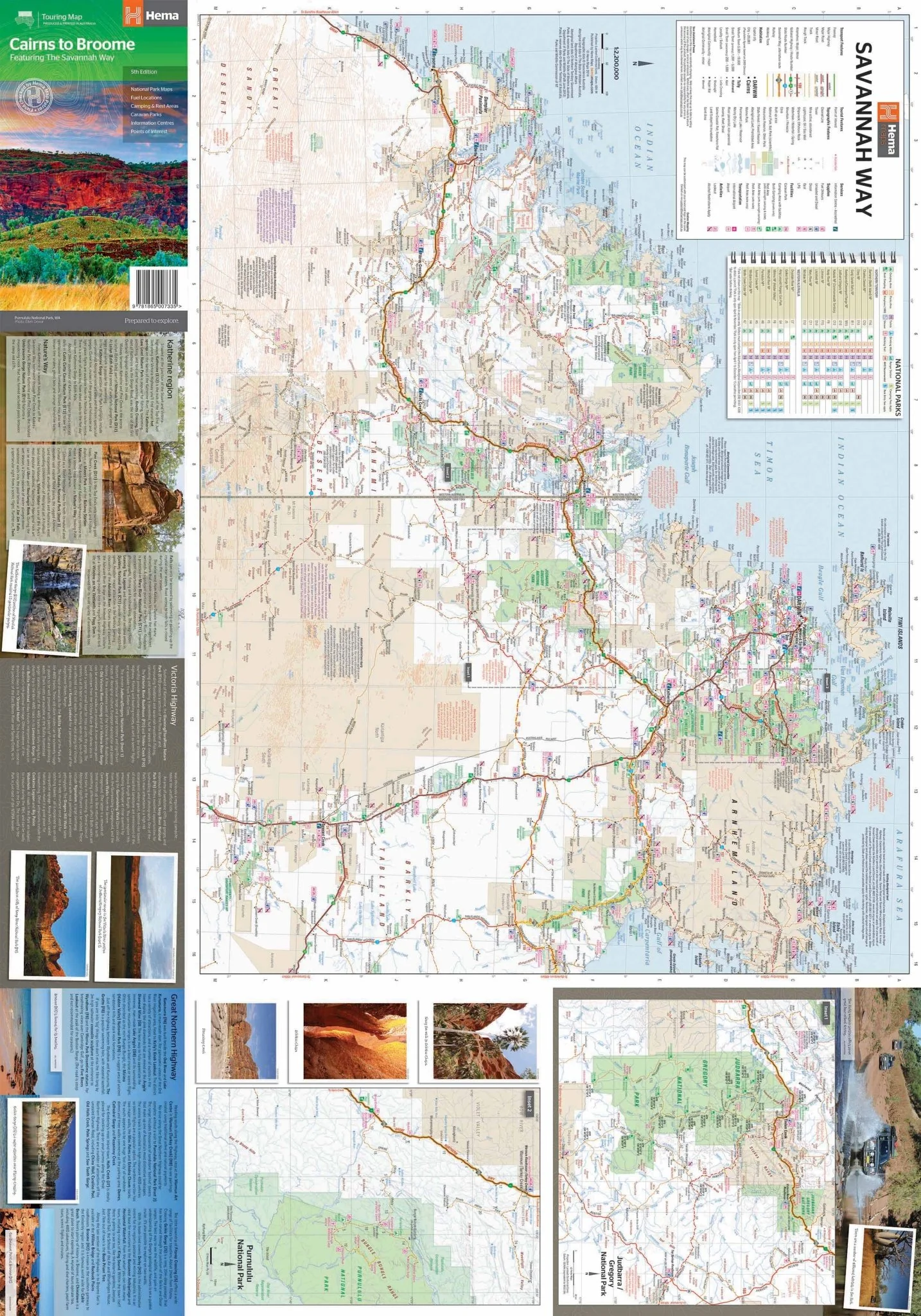 Savannah Way - Cairns to Broome Map - Image 6