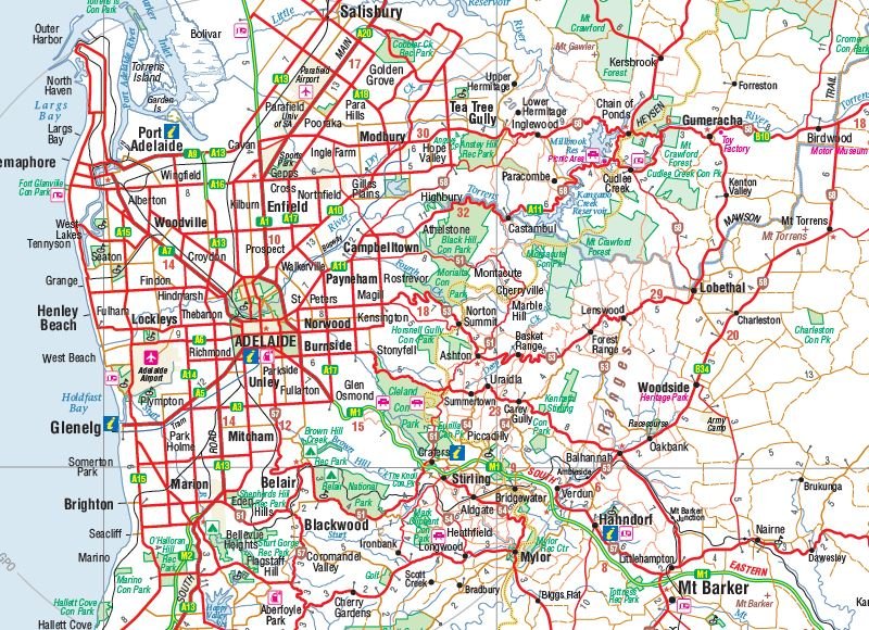 South Australia State Map - Image 4