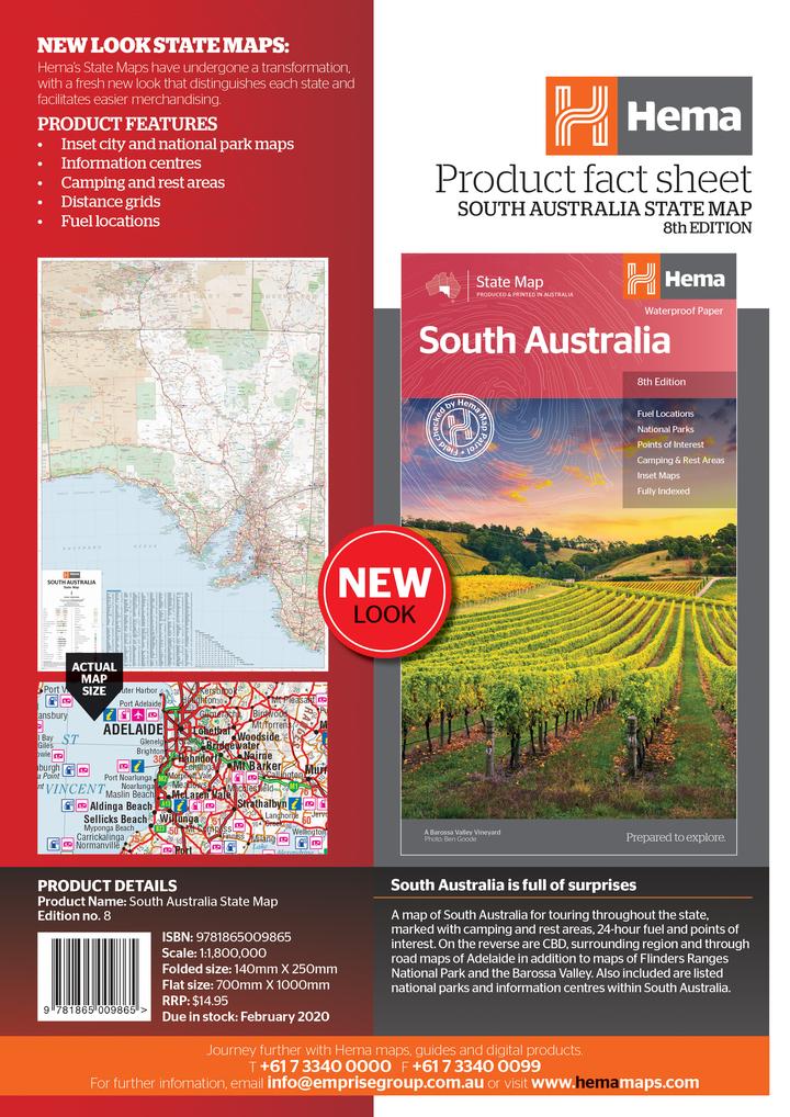 South Australia State Map - Image 7