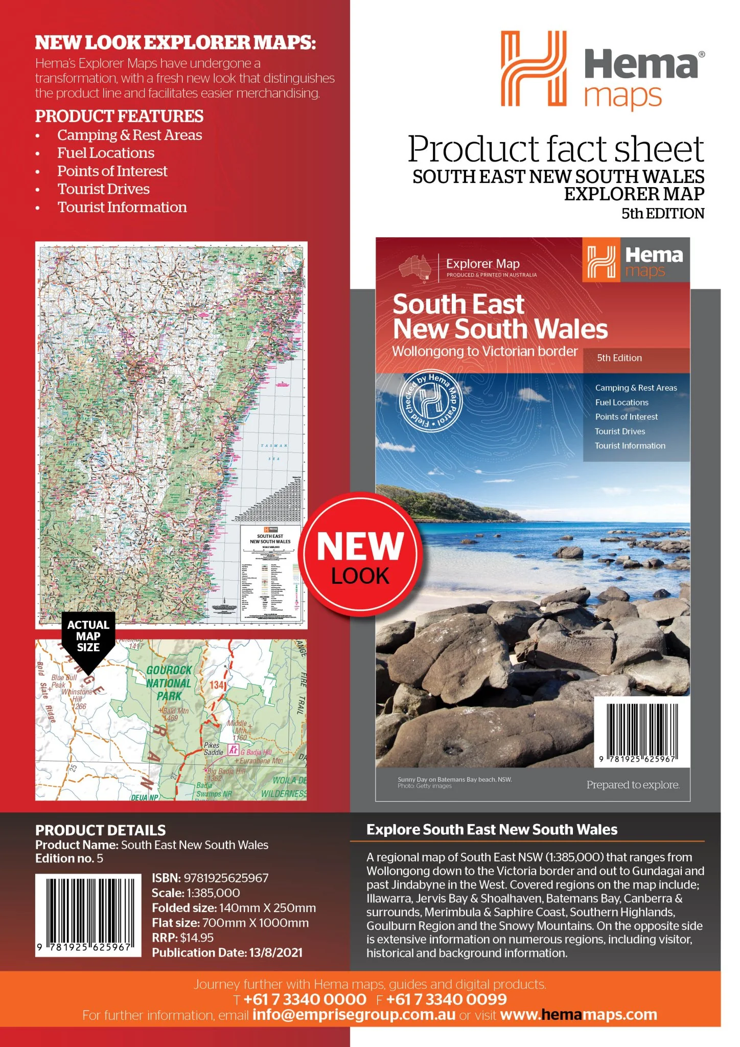South East New South Wales Map - Image 3